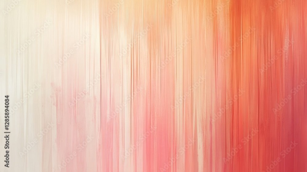 Fototapeta premium Vertical lines with warm colors that create a soft effect