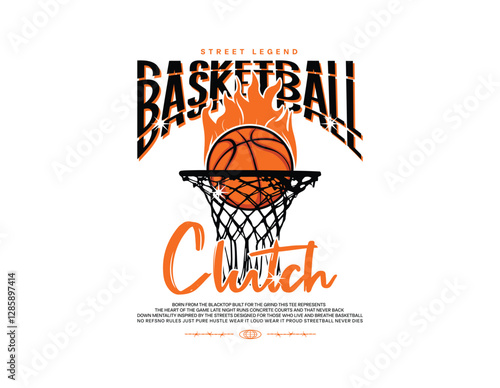 Basketball t-shirt design, streetwear design- graphic design