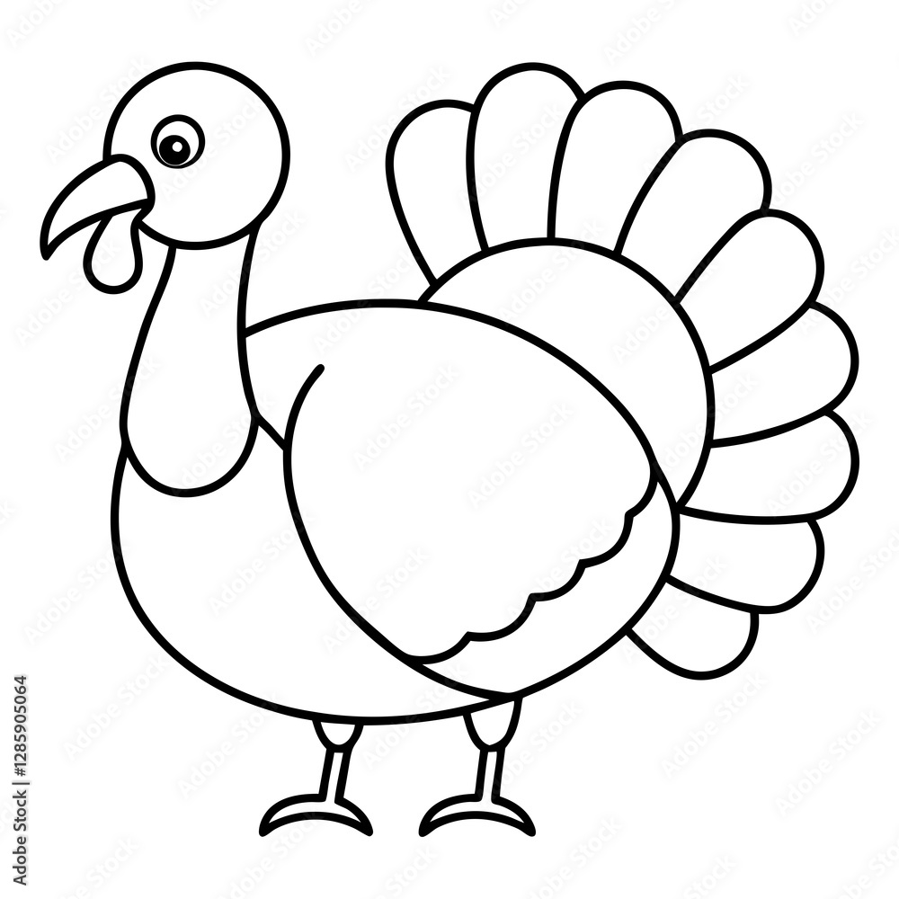 Wild Turkey Line Art Wild Turkey Line Art