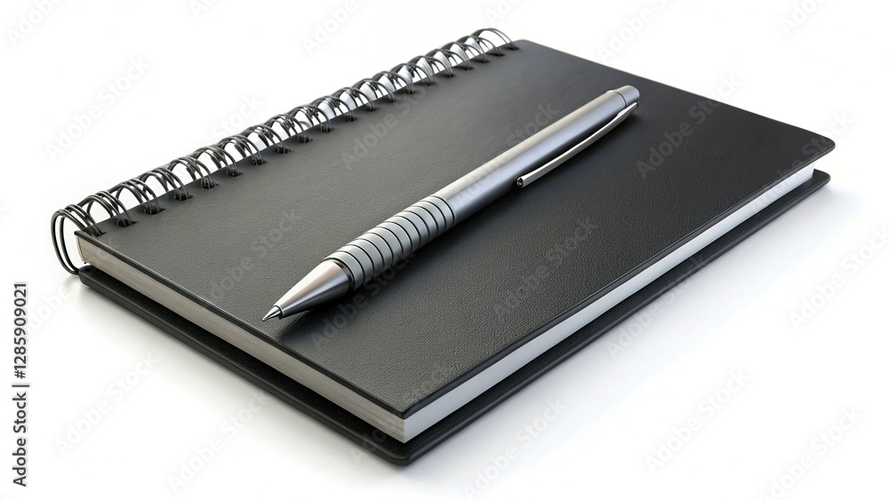 Black Notebook Spiral Bound Diary Planner Stationery Office Supplies Black Notebook Spiral Bound Diary Planner Stationery Office Supplies