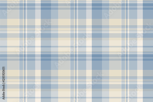 Professional background vector pattern, styled plaid check textile. Household texture seamless tartan fabric in pastel and light gray colors.