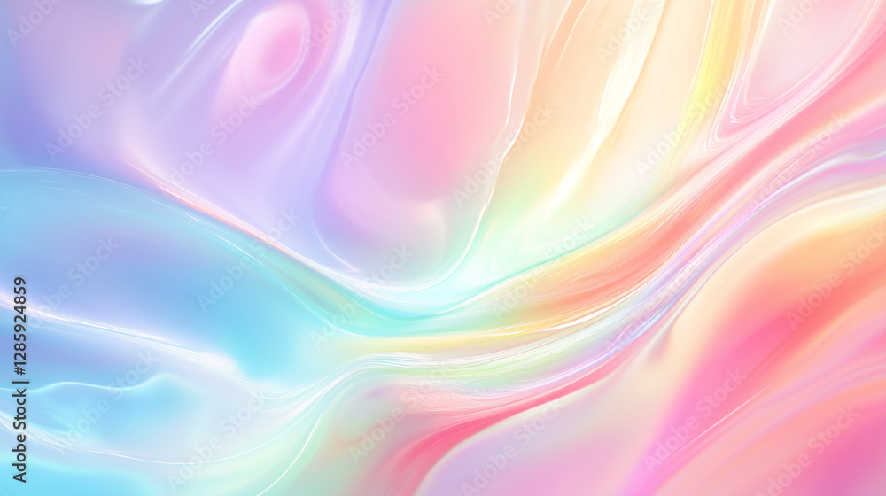 Pastel Holographic Abstract Background Pastel Holographic Abstract Background