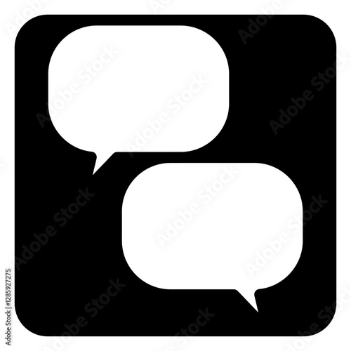 Bubble chat icon