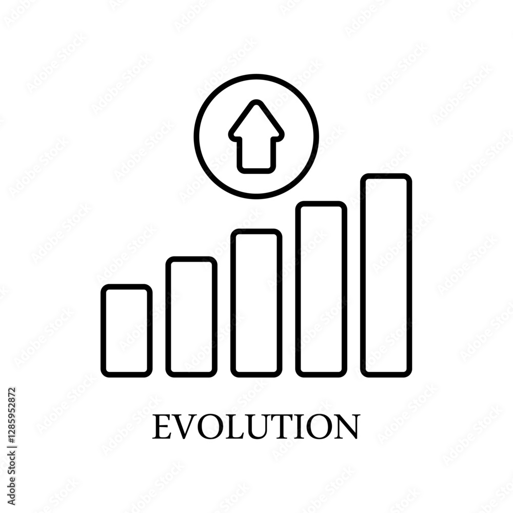 Icon a evolution, isolated against a clean background.
Icon a evolution, isolated against a clean background.