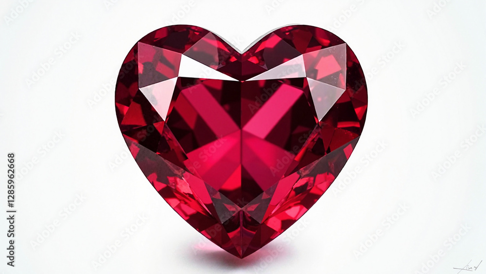 Heart-Shaped Ruby PNG: Elegant Mother's Day Symbol for Greeting Cards, Jewelry Ads, and Gift Promotions Heart-Shaped Ruby PNG: Elegant Mother's Day Symbol for Greeting Cards, Jewelry Ads, and Gift Promotions