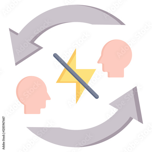 Conflict Resolution Icon