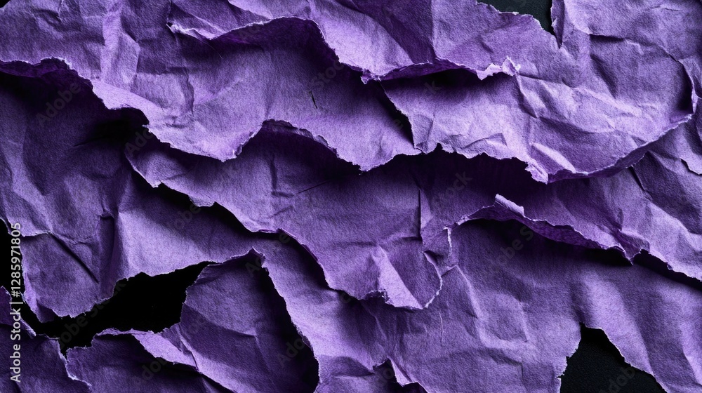 A close-up shot of a purple paper with intricate details and texture A close-up shot of a purple paper with intricate details and texture