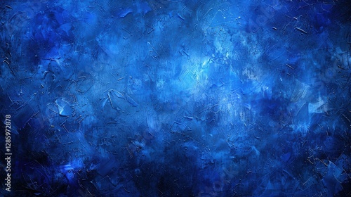 Wallpaper Mural Deep blue abstract textured background Torontodigital.ca