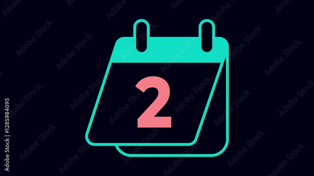 Three different design and different animation, Date counting calendar date of 1 to 31, animation, Transparent background. Three different design and different animation, Date counting calendar date of 1 to 31, animation, Transparent background.