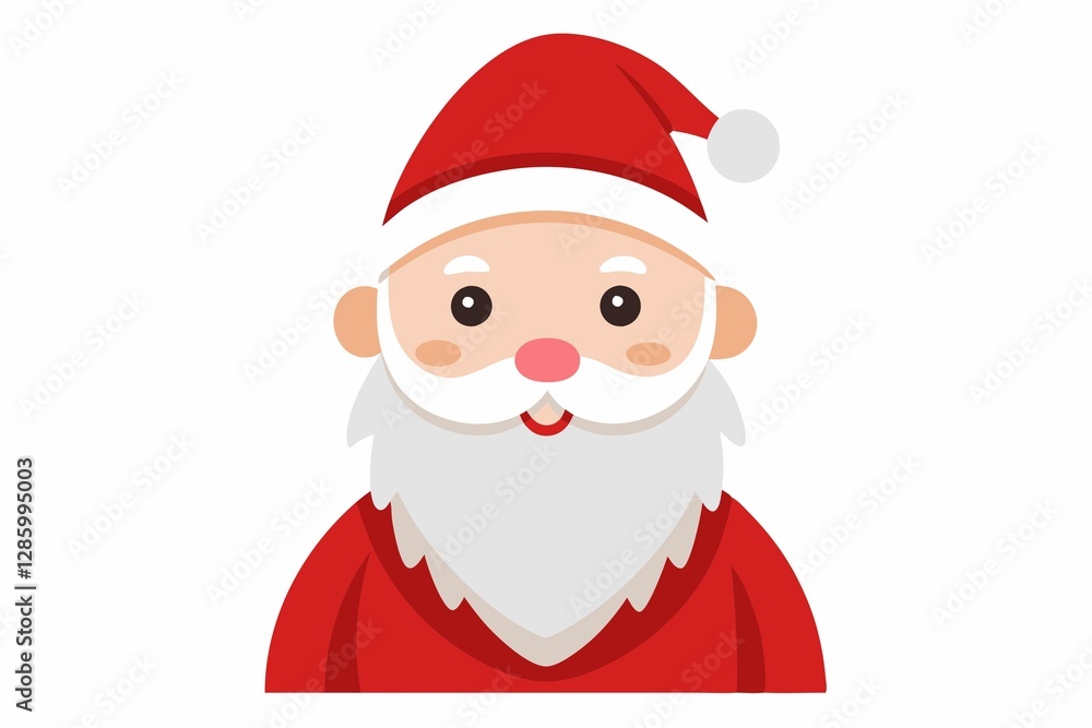 santa claus isolated on white santa claus isolated on white