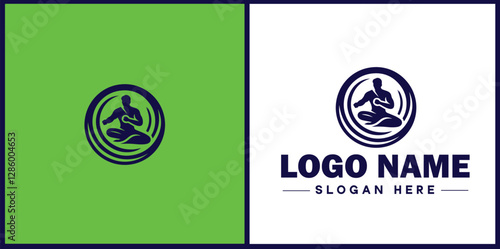 Self-Defense Class icon Martial arts training Personal protection course Combat skills workshop flat logo sign symbol editable vector