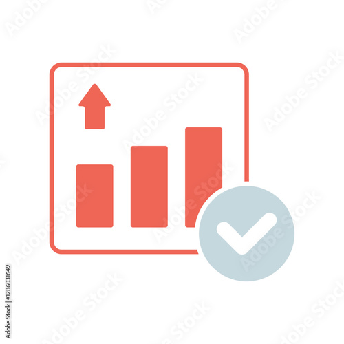 Icon a growth, isolated against a clean background.
