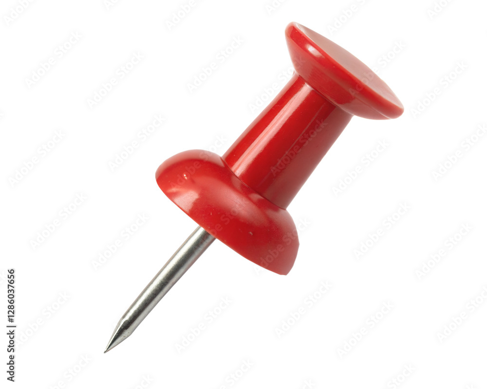 Red Push Pin – Sharp Office Thumbtack for Bulletin Boards Red Push Pin – Sharp Office Thumbtack for Bulletin Boards