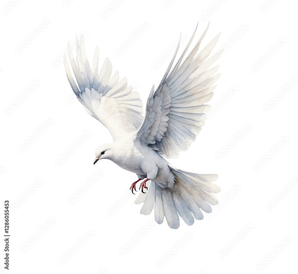 Naklejka premium dove png