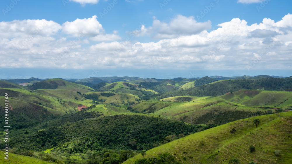 The Beautiful Green mountains of Cunha, in the countryside of Sao Paulo, Brazil. The Beautiful Green mountains of Cunha, in the countryside of Sao Paulo, Brazil.