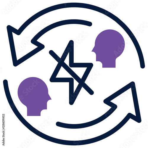 Conflict Resolution Icon