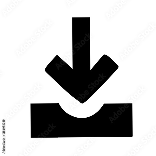 Collection of download icons