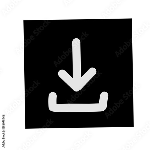Collection of download icons