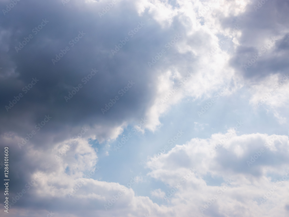 冬の青空と雲138 冬の青空と雲138