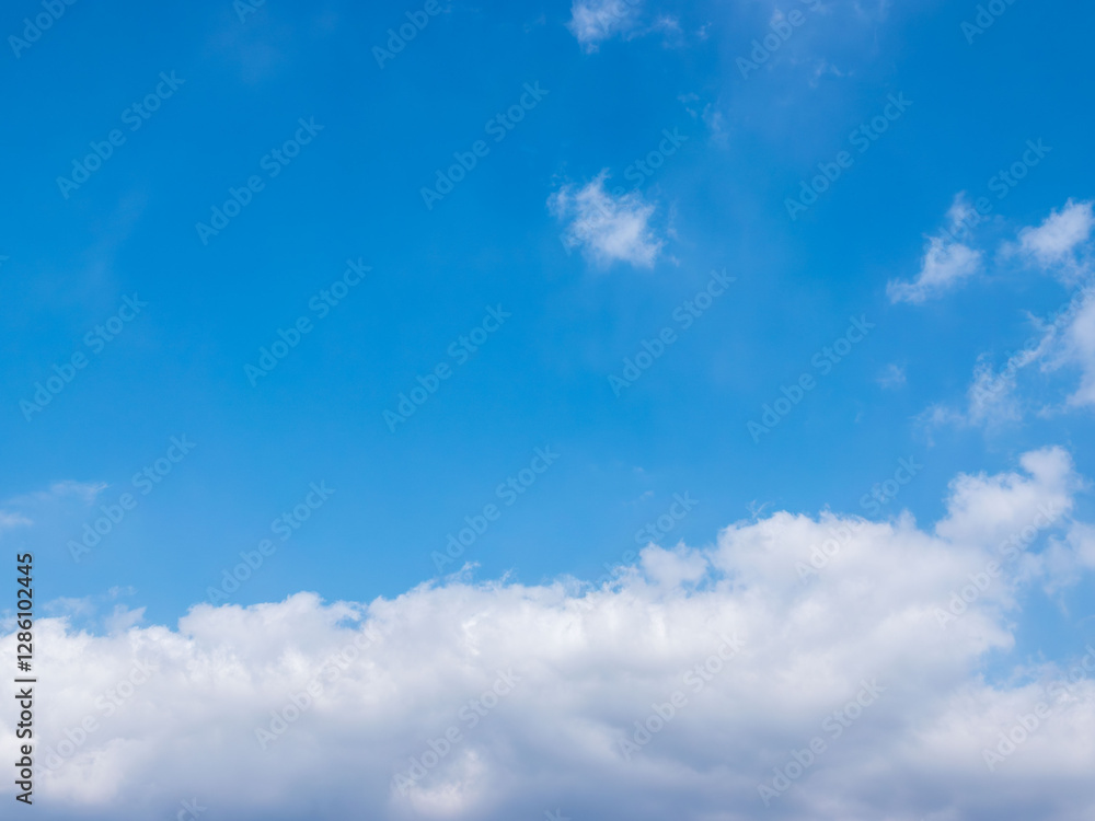 冬の青空と雲153