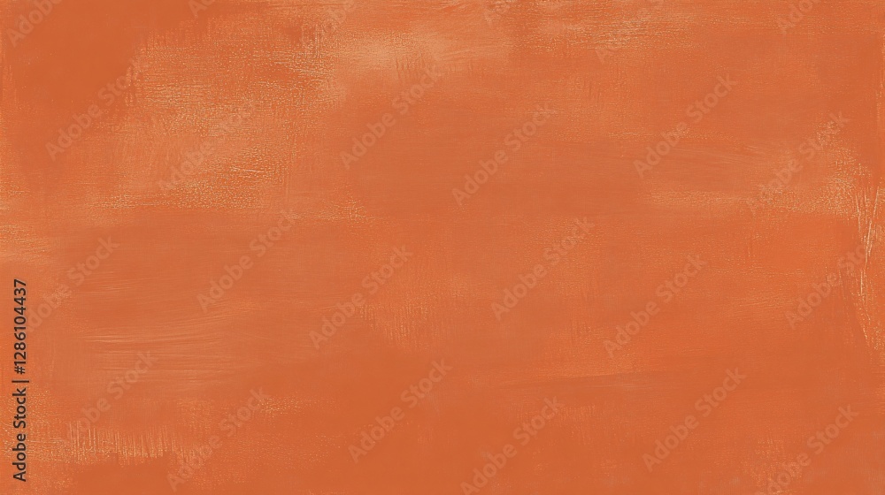 Fototapeta premium A warm burnt orange background with a slight grunge texture for depth