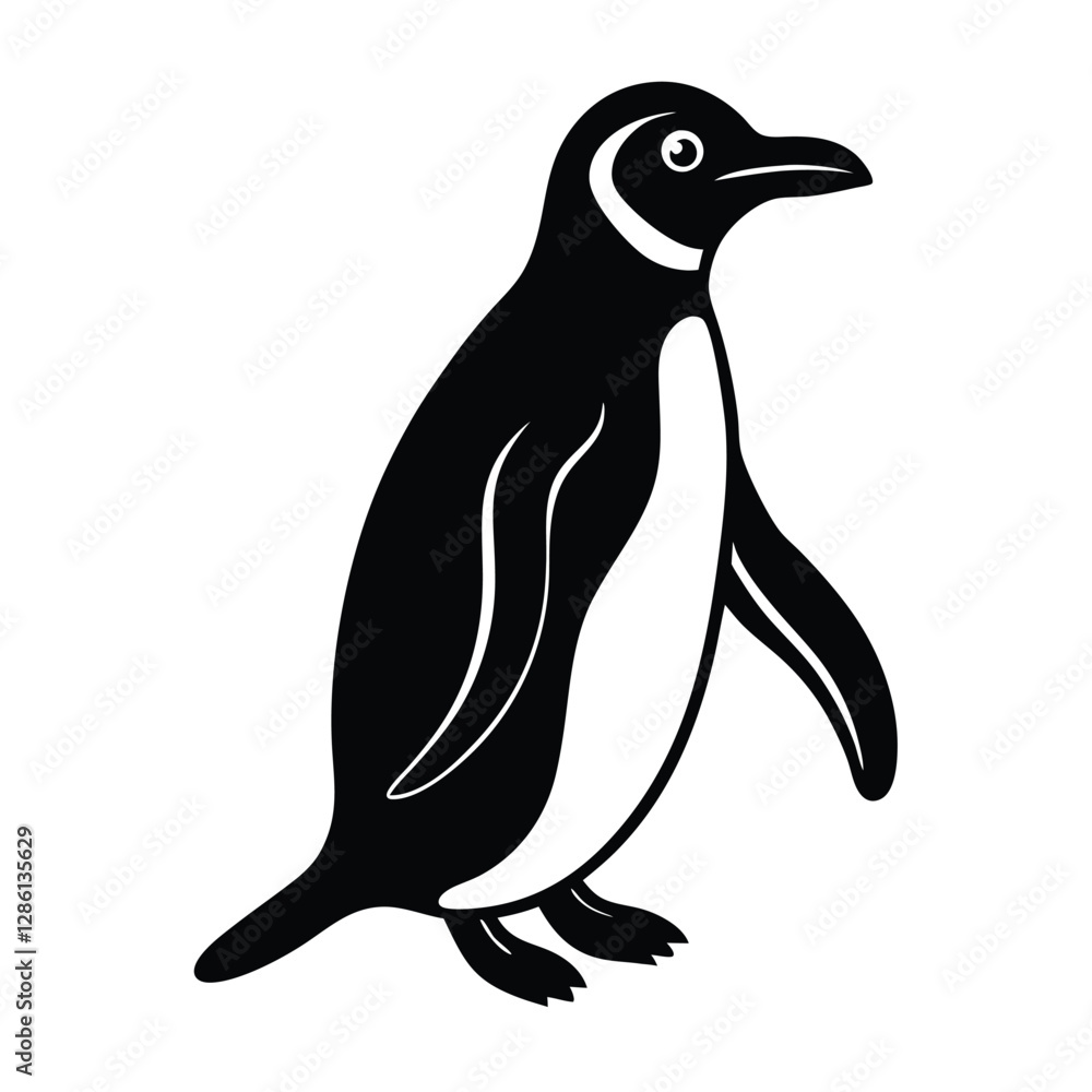 Obraz premium Penguin Vector Illustration 