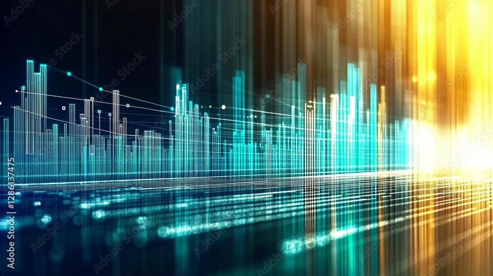 abstract graph bars. abstract graph bars.