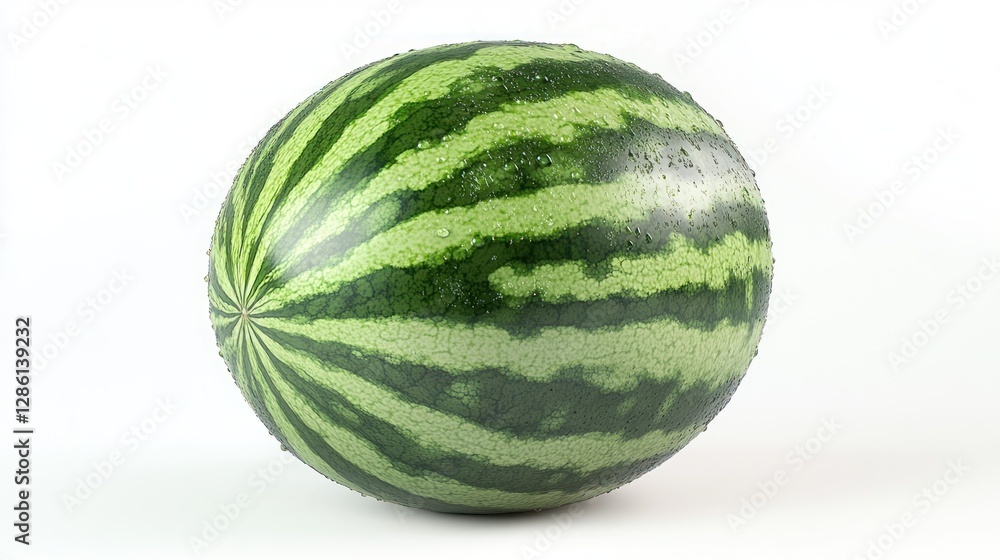 Fresh watermelon, isolated on white background Fresh watermelon, isolated on white background