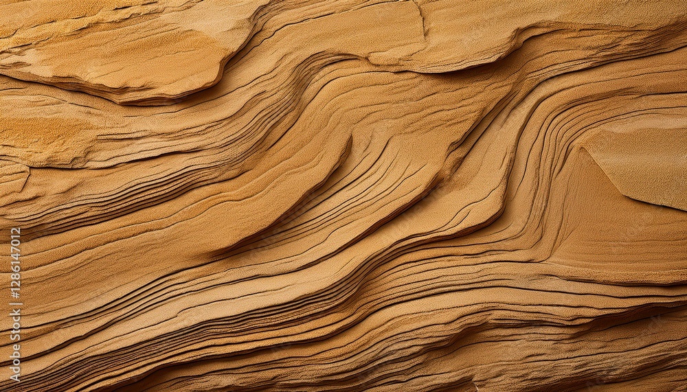 Textured yellow sandstone surface with natural layers, fine grains, and earthy texture Textured yellow sandstone surface with natural layers, fine grains, and earthy texture