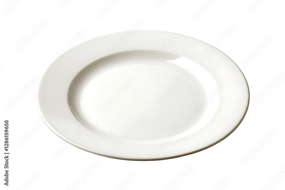 white plate isolated on Png background white plate isolated on Png background
