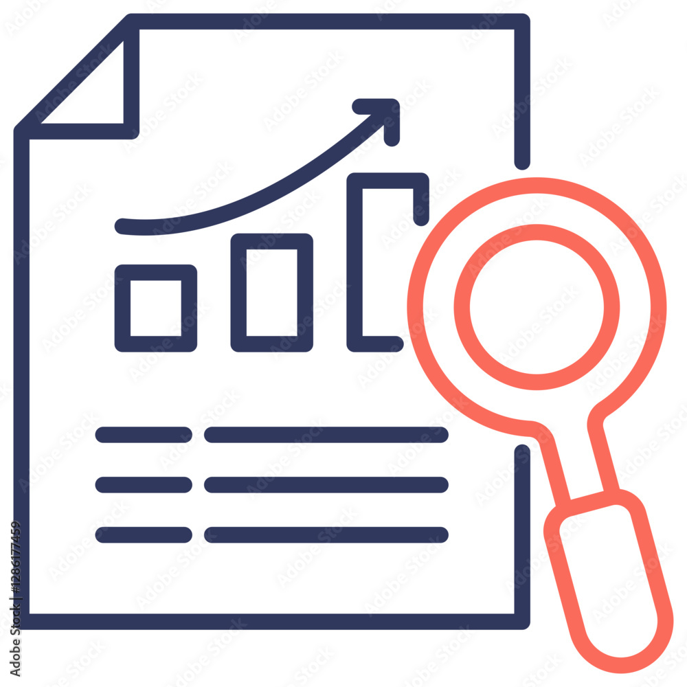 Analyze Dual Tone Icon