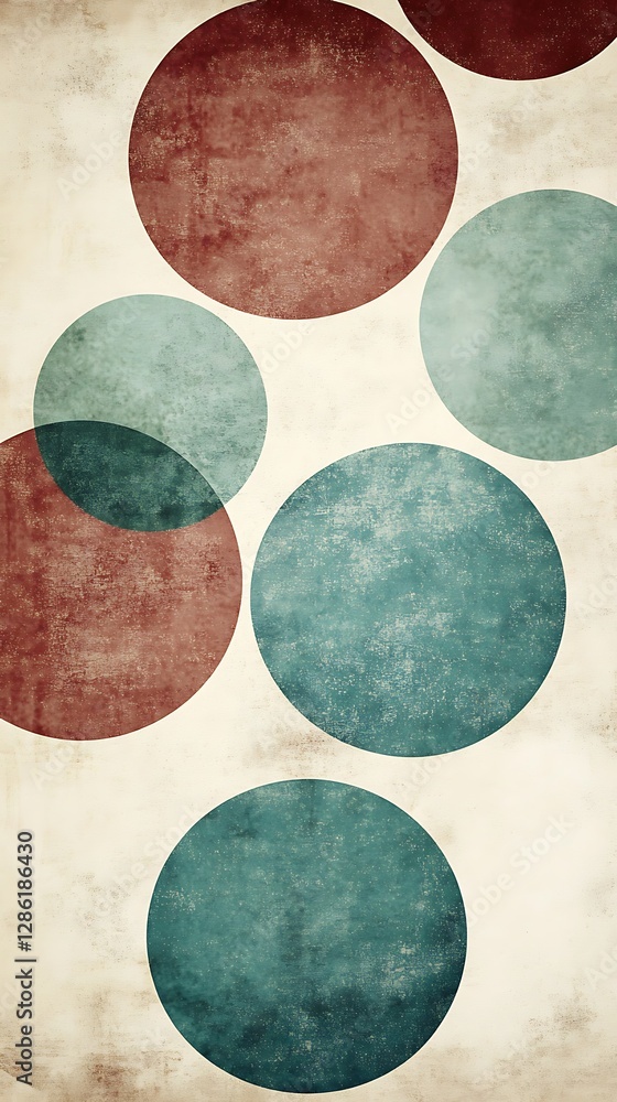 Background with circles in different colours Background with circles in different colours