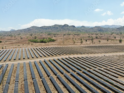 Commercial Solar farm in Golomoti, Malawi, Africa