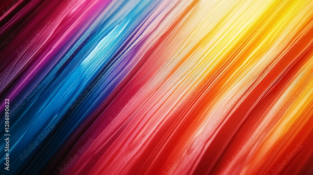 Abstract Diagonal Rainbow Color Streaks Background Abstract Diagonal Rainbow Color Streaks Background