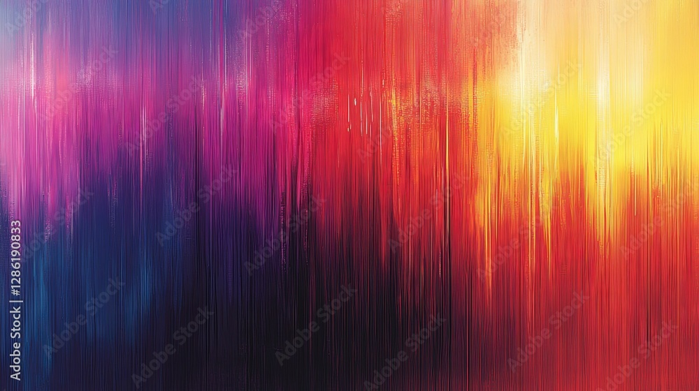 Abstract Colorful Vertical Brush Stroke Painting Abstract Colorful Vertical Brush Stroke Painting