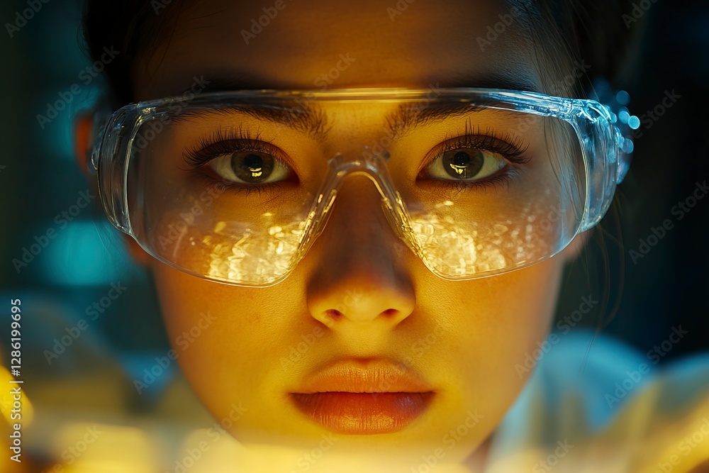Woman wearing glasses looking thoughtfully while sitting at a table indoors Woman wearing glasses looking thoughtfully while sitting at a table indoors