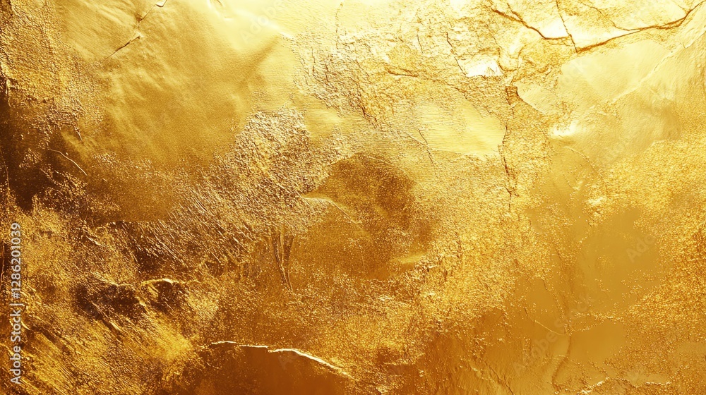 A stunning abstract background featuring rich gold textures and intricate details, perfect for luxury and elegance themes.