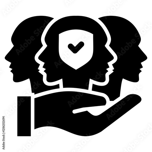 Principles Glyph Icon