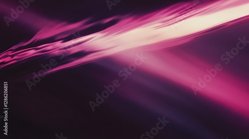 Mesmerizing close up of water at sunset with magenta and jade tones cinematic motion blur and depth of field creating a dreamlike abstract underwater scene