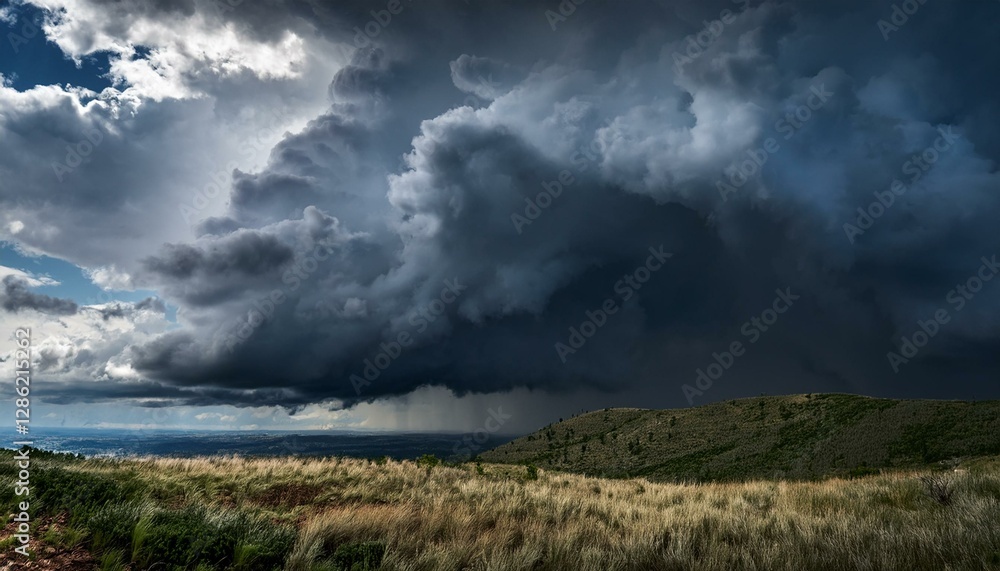 dark storm clouds gathering in the sky creating dramatic scene dark storm clouds gathering in the sky creating dramatic scene