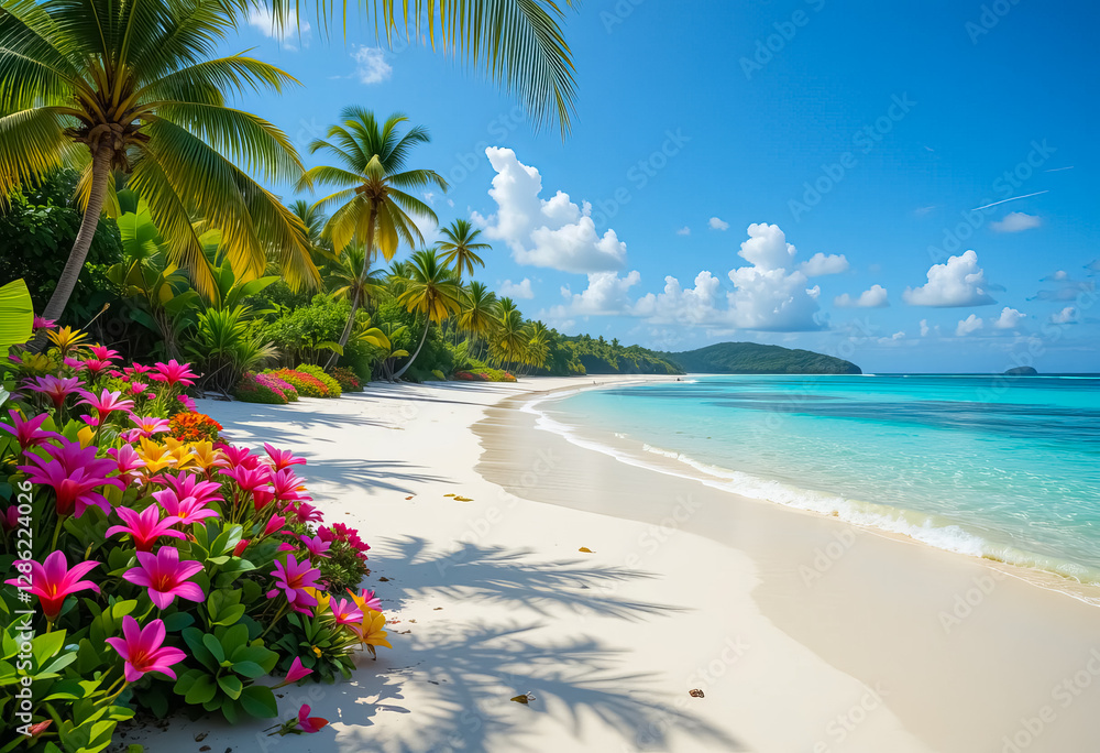 Fototapeta premium Paradise Island Escape