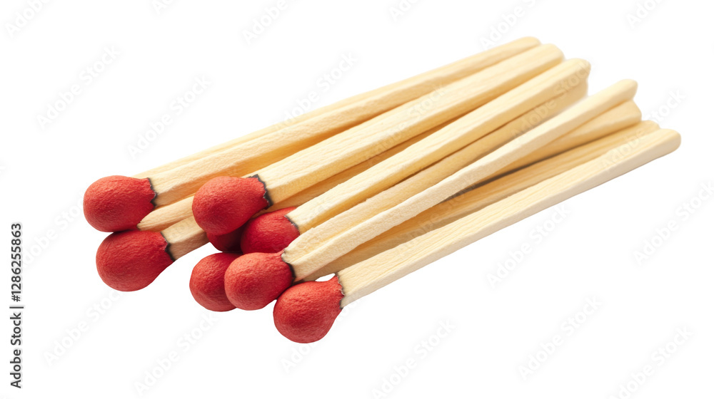 Striking matches collection transparent background png still life close-up creative concept Striking matches collection transparent background png still life close-up creative concept