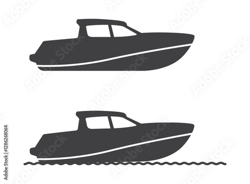 speed boat icon