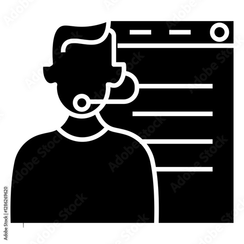 consultant vector icon