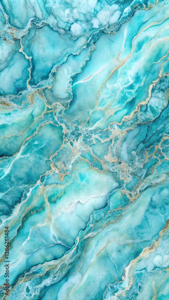 Vibrant Teal Marble Texture Gold Veins Abstract Backdrop Polished Stone Surface Artistic Design Vibrant Teal Marble Texture Gold Veins Abstract Backdrop Polished Stone Surface Artistic Design