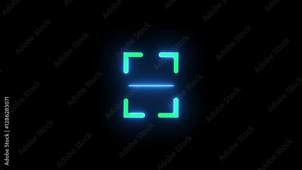 scanner icon animation isolated scanner neon shine icon animation .scanner icon animation isolated scanner neon shine icon animation. A neon scanner icon displays a glowing, 4k video. scanner icon animation isolated scanner neon shine icon animation .scanner icon animation isolated scanner neon shine icon animation. A neon scanner icon displays a glowing, 4k video.