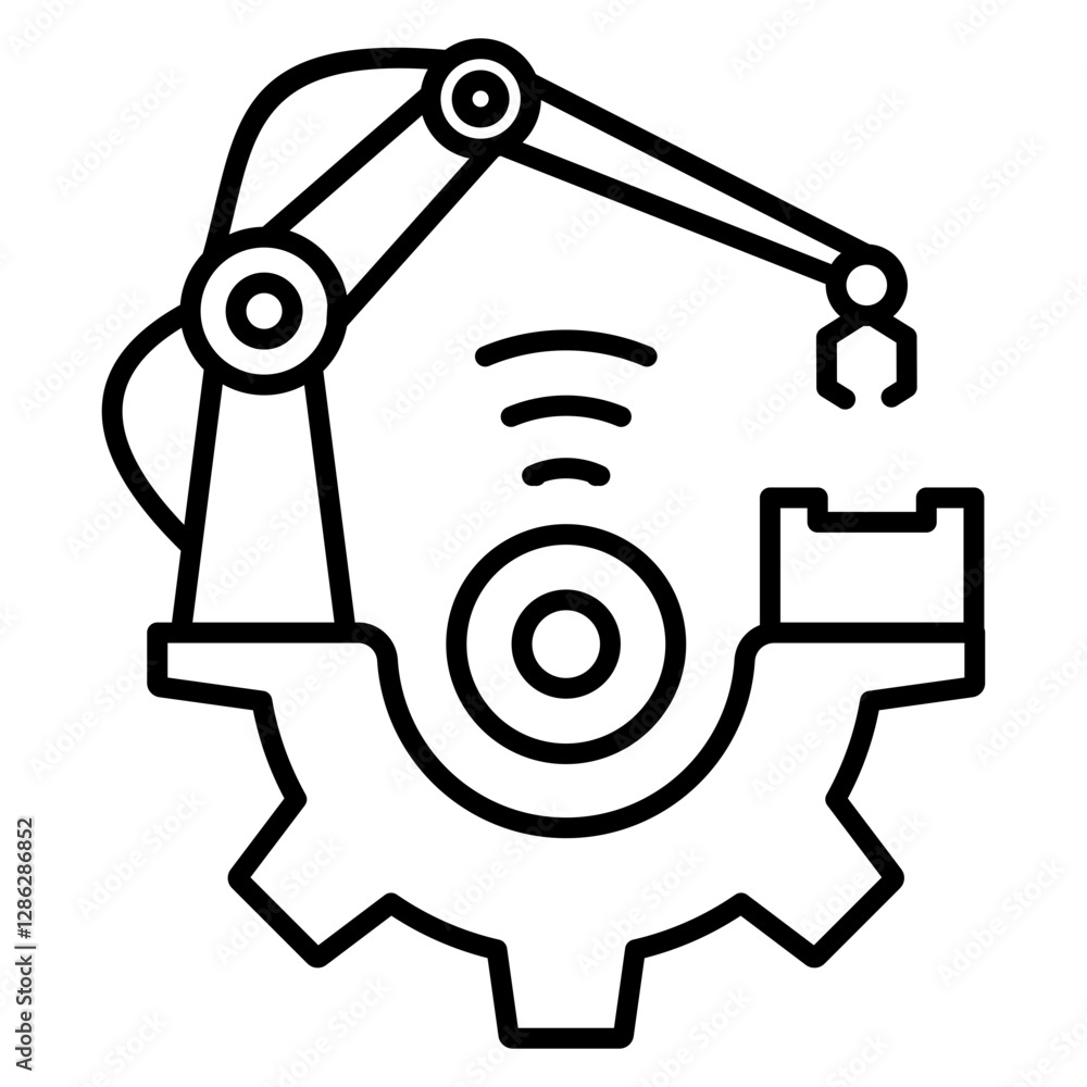 Cyber Physical System icon Cyber Physical System icon