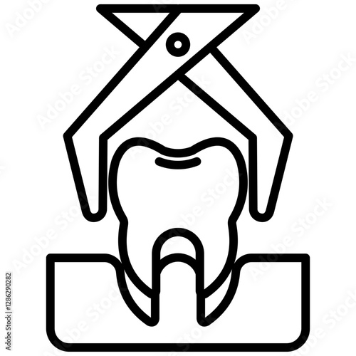 Tooth Extraction Icon