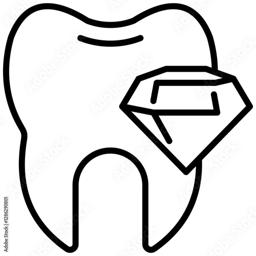 Tooth Jewelery Icon