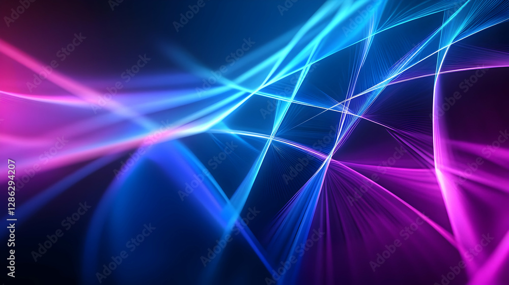 A vibrant, abstract representation of light waves in blue and pink hues, perfect for backgrounds and digital designs. A vibrant, abstract representation of light waves in blue and pink hues, perfect for backgrounds and digital designs.